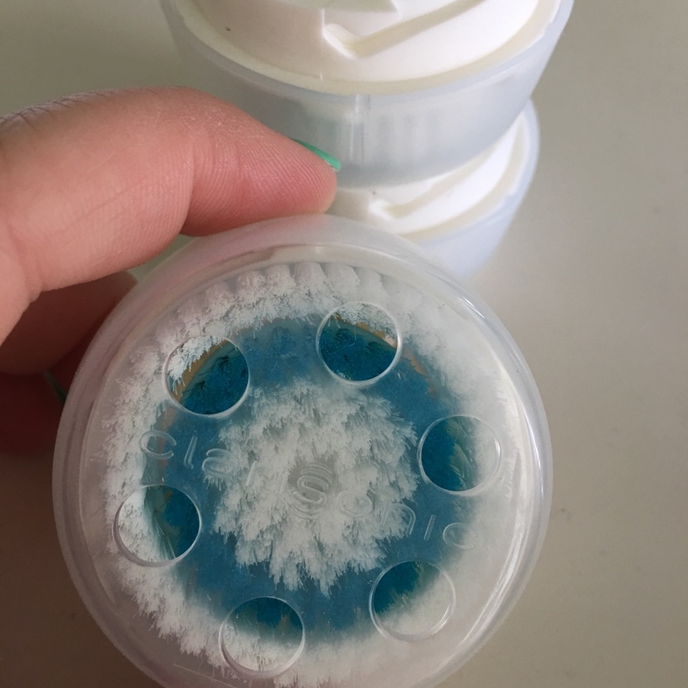 3 Clarisonic brush heads